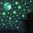 ECHOCUBE Luminous Dots Stars and Moon DIY Wall Stickers 637 pcs