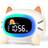 Lemnoi Moon/Sun Display Bright Digital Cat Alarm Clock