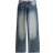 H&M Wide Ultra High Jeans - Denim Blue