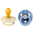 Bibs Round Nipple Baby Pacifier 2 Pack