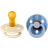 Bibs Round Nipple Baby Pacifier 2 Pack