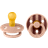 Bibs Round Nipple Baby Pacifier 2 Pack