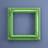 WERNS Baroque Green Photo Frame 42x42cm