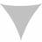 vidaXL Sun Shade Sail 3 x 3 x 3 m - Light Grey