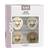 Bibs Colour 4 pk Latex str. 1 Ivory/Sand/Vanilla/Dark O