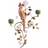 WERNS Parrot Gold Ljusstake 59cm