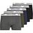 Jack & Jones Basic Boxer Shorts 5-pack - Grey/Forest Night