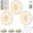 Electtight Wireless Motion Sensor White Möbelbelysning 3st