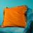 WERNS Velvet Stolsdyna Orange (45x45cm)