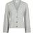 Neo Noir Pixie Knit Cardigan - Light Grey Melange