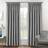 Enhanced Living Oxford Velvet 100% Blackout Curtain 66 x 72 in - Red 168x183cm
