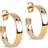 ENAMEL Copenhagen Sandra Narrow Hoops - Gold