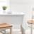 Dunelm White Tablecloth White (230x178cm)