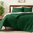 Bare Home Heathered Bedspread Green (218.4x208.3cm)