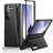 Suritch for Samsung Galaxy Z Fold 6 Case with Kickstand and New Slim S Pen Holder, Built-in Screen Protector, Phone Case for Z Fold 6 2024 [S Pen NOT Included]-Black