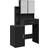 vidaXL 848235 Black Sminkbord 35x80cm