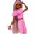 Barbie Deluxe Style Doll Fur Black