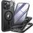 Miracase Magnetic Case with Built-in Glass Screen Protector for iPhone 16 Pro
