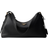 Prada Aimée Large Leather Shoulder Bag - Black