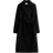 H&M Coat with Tie Belt - Black