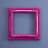 WERNS Baroque Magenta Ram 42x42cm