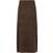 Neo Noir Ashanti Knit Skirt - Brown Melange