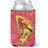 Butterfly on Red Bottle Cooler