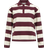 Object Millie Striped Polo Shirt - Cabernet