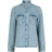 Neo Noir Roger Denim Shirt - Smoke Blue