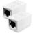 DeleyCON DSL LAN Cat6 RJ45 - RJ45 Adapter F-F