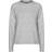 Pieces Juliana Knit Sweater - Light Grey Melange