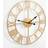 OHS Skeleton Gold Wall Clock 40cm