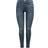 Only Wauw Mid Waist Skinny Fit Jeans - Black/Blue Black Denim