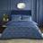 Catherine Lansfield Art Deco Pearl Duvet Cover Blue (260x220cm)