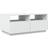 vidaXL 839833 White Coffee Table 49x90cm