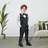 Shein Gentleman Suit Set - Boys Shirt Vest Bow Tie Pants