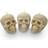 MikaMax Skull Candle Set Stearinljus 3st