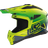 LS2 Crosshjelm MX708 Fast II - Hi-Vis Grøn/Hi-Vis Gul