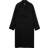 Mango Picarol Handmade Oversized Wool Coat - Black