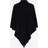 Pieces PCFortuna High Neck Poncho - Black