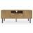 GFW lowboard Nervata Oak TV Bench 119x49cm