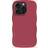 Holdit Iphone 15 Pro Wavy Cover Red Velvet