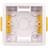 Vimark 1 Gang Dry Lining Box 35 mm White