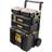 Dewalt ToughSystem 2.0 Tower with 2 x Organisers and Drawers (4 pc) in Black Polypropylene