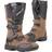 Bike It (UK 6) Triple-Black Motorcycle Adventure Boots Brown