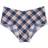 Victoria's Secret Pink No-Show Cheeky Panty - Navy Plaid Print