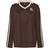 Pieces Pcgrace Long-Sleeved Polo Shirt - Chicory Coffee/Birch