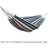 WFMSDT Leisure Camping Stripe Hammock Portable Double Single People Hanging Bed