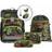 Step by Step Cloud School Bag Set - Dino Torex Green