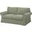 IKEA Ektorp Bezug 2er-Sofa Sofaüberzug Grün
